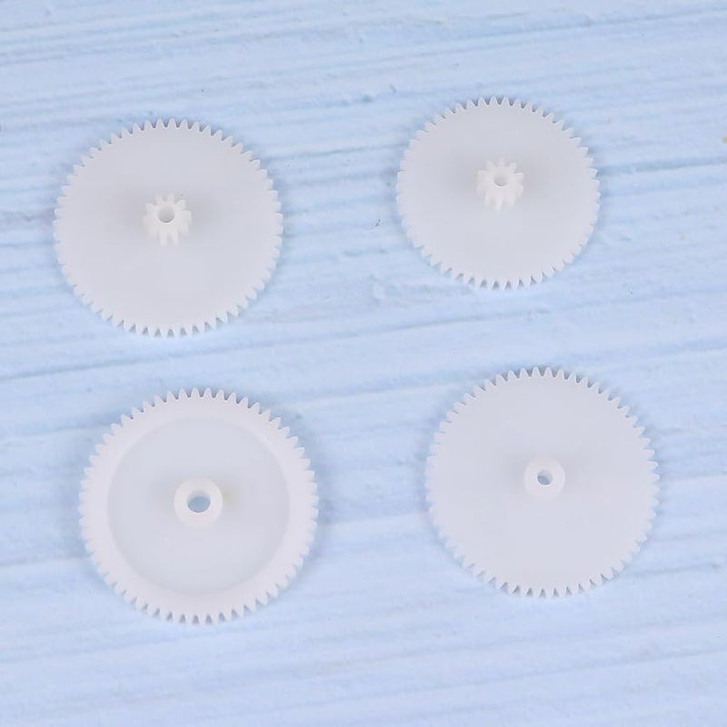116 Pcs Plastic Gears DIY Motor Transmission Gear Set 0 5 Modulus Slow Down Parts - Image 3